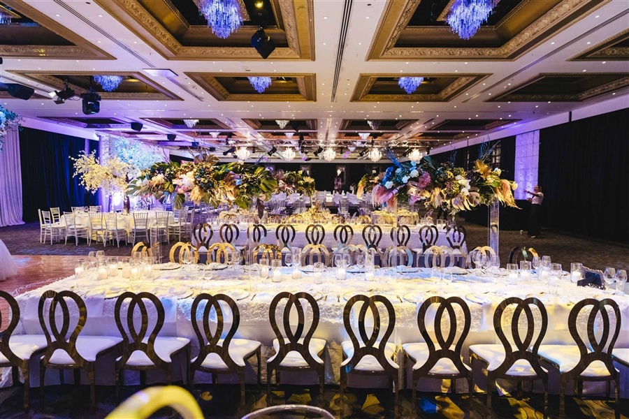Cordis Auckland wedding reception