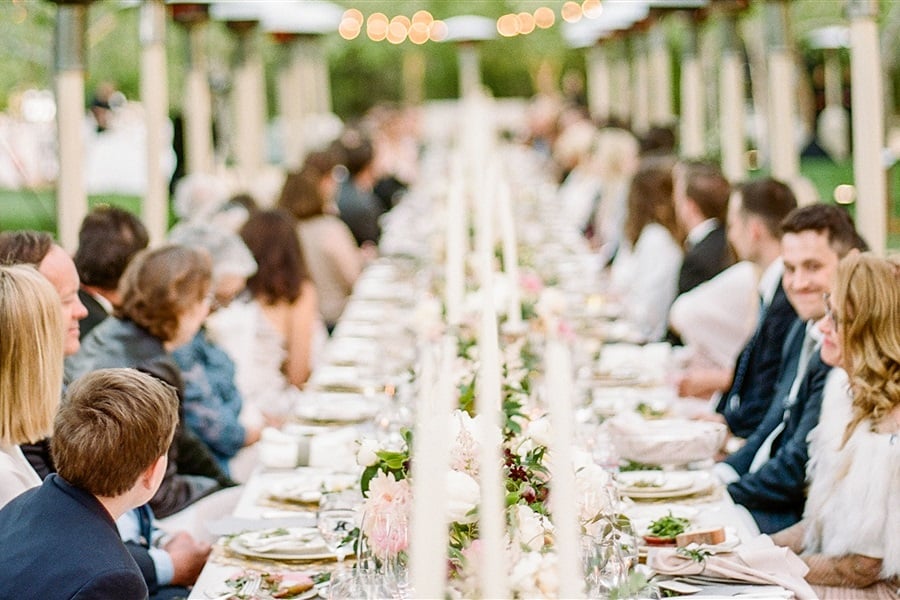 What is trending for wedding catering?